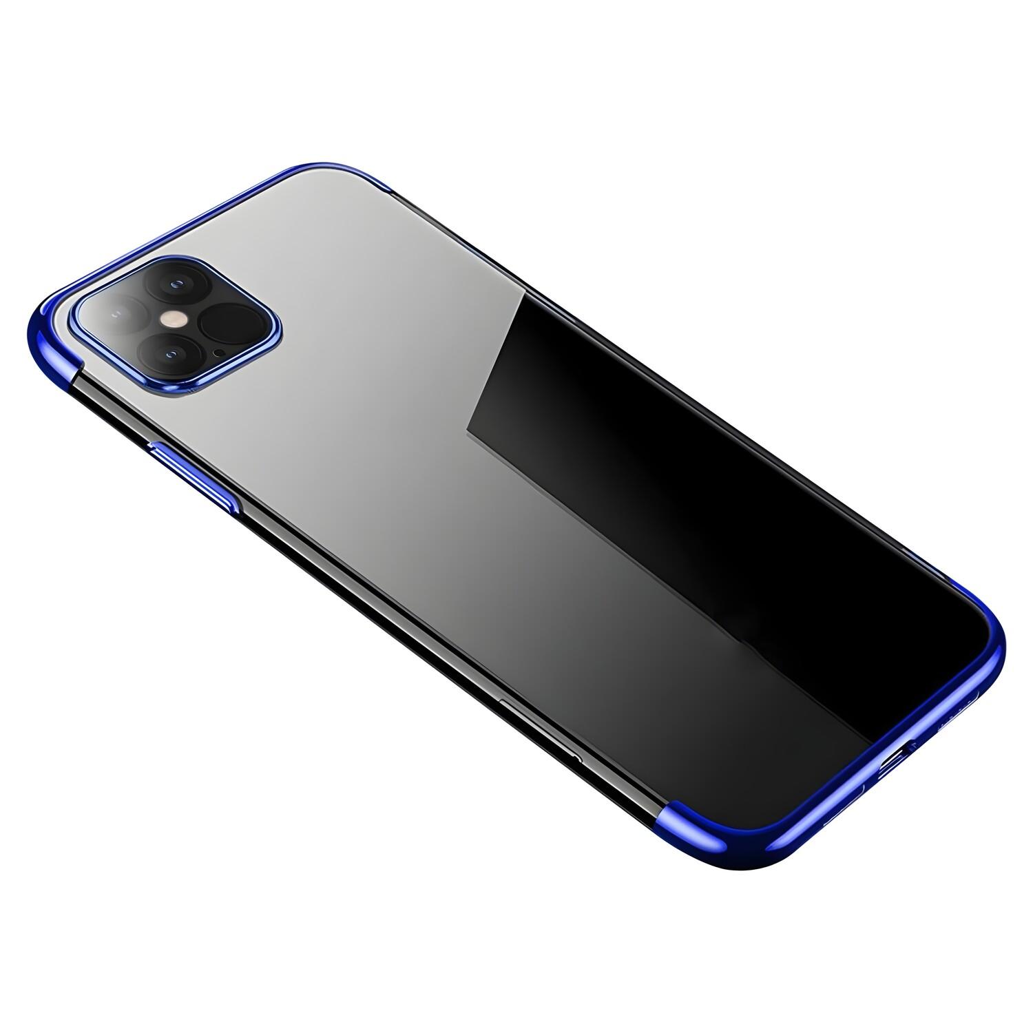 Θήκη Clear Color με χρωματιστό πλαίσιο για Samsung Galaxy A32 5G - Μπλε