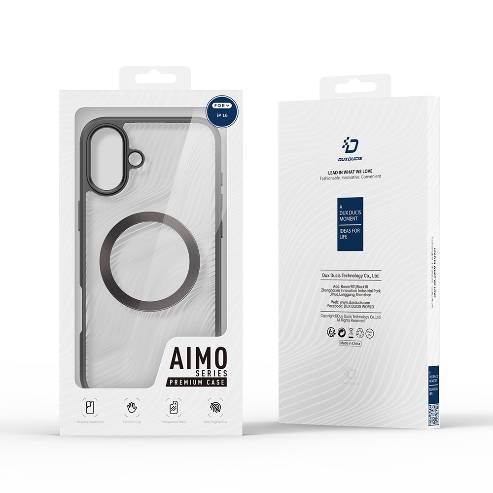 Dux Ducis Aimo Magsafe για Apple iPhone 16 - Μαύρο