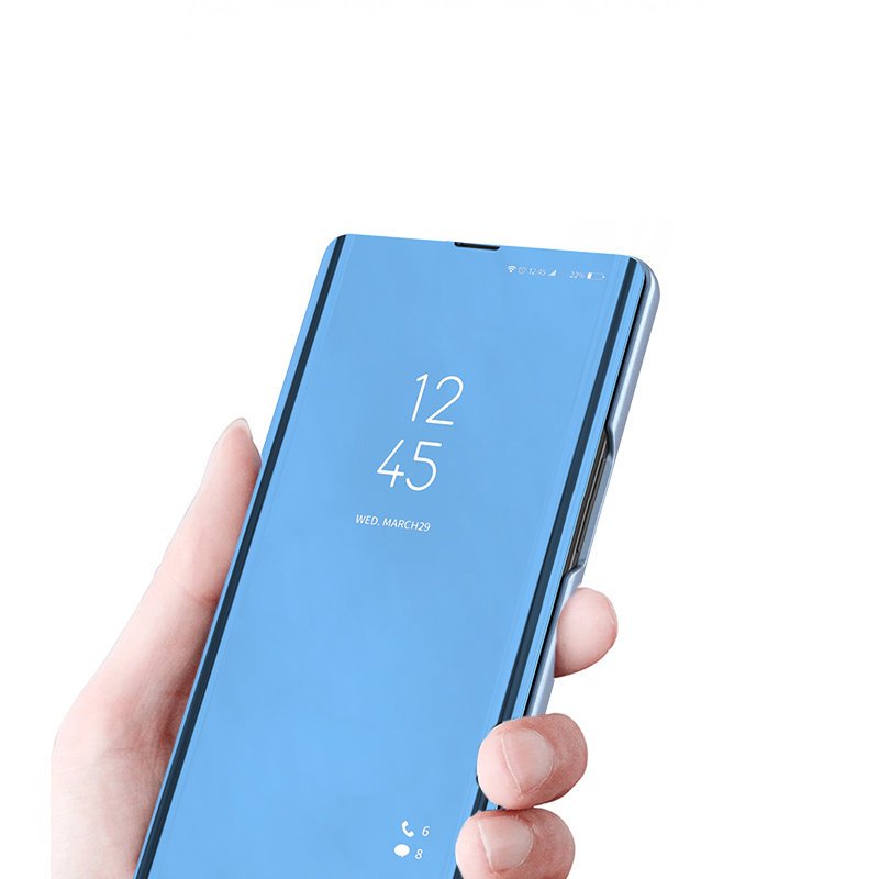 Clear View θήκη για Xiaomi Redmi Note 9T 5G - Μαύρο