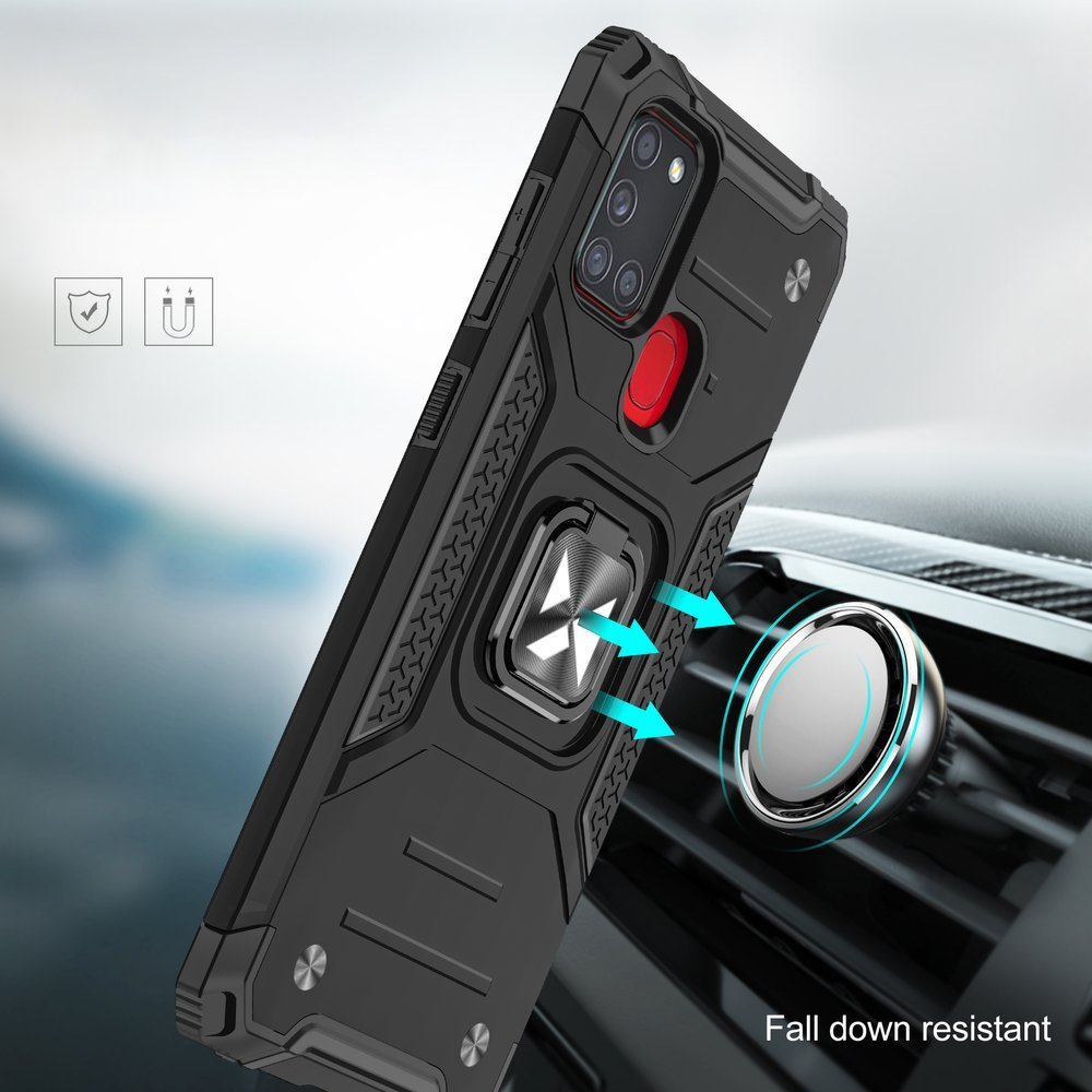 Θήκη Wozinsky Ring Armor για Samsung Galaxy A32 5G - Ασημένιο