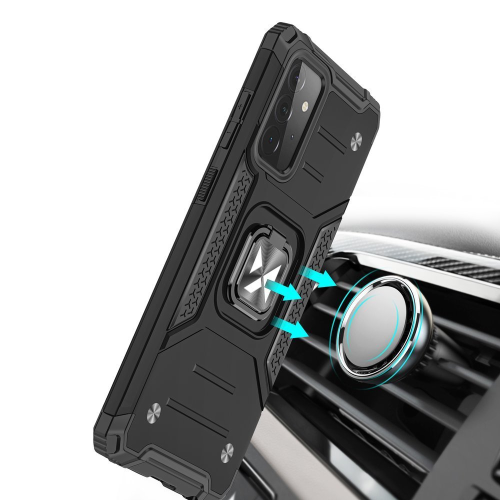 Θήκη Wozinsky Ring Armor για Samsung Galaxy A72 4G - Μαύρο