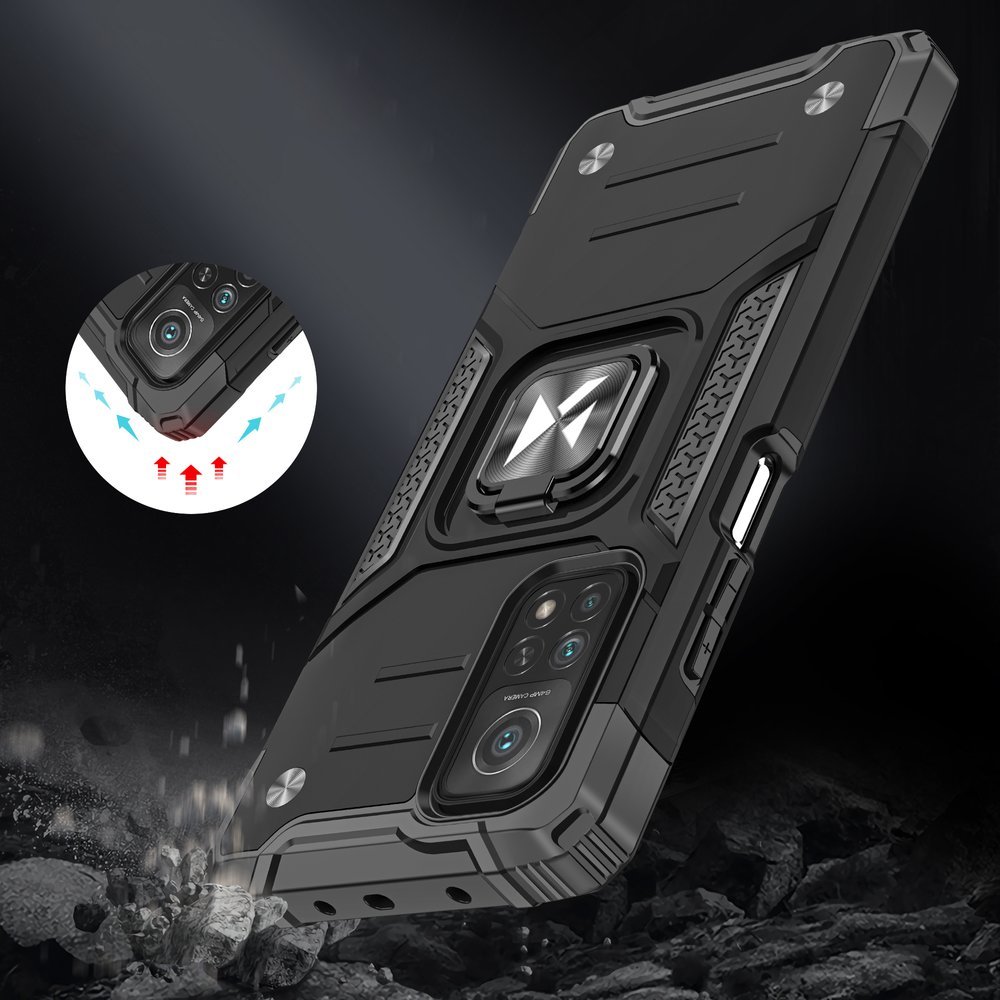 Θήκη Wozinsky Ring Armor για Samsung Galaxy A72 4G - Μαύρο