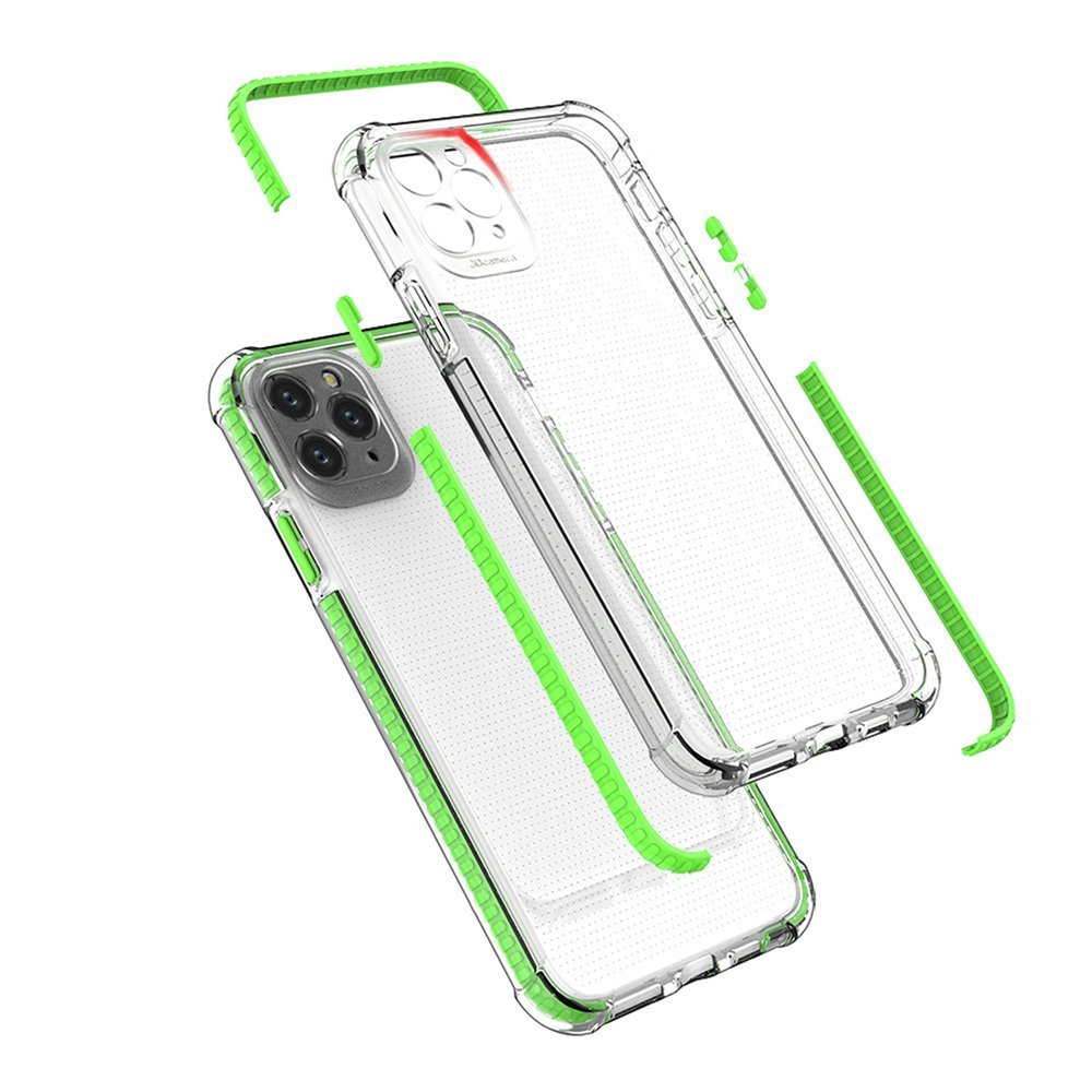 Σιλικονούμενη θήκη Spring Armor για Apple iPhone 11 Pro Max - Μπλε