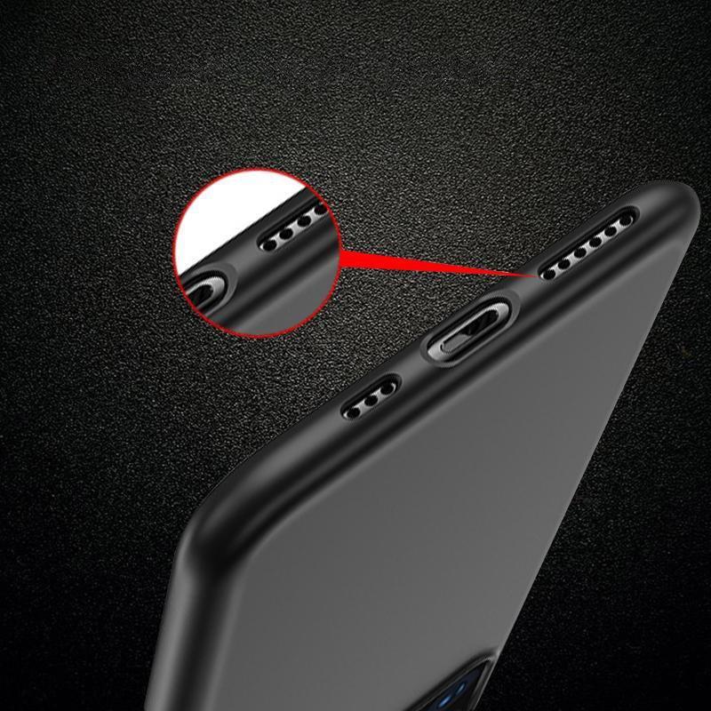 Σιλικονούμενη θήκη Soft Case για Realme C21 - Μαύρο