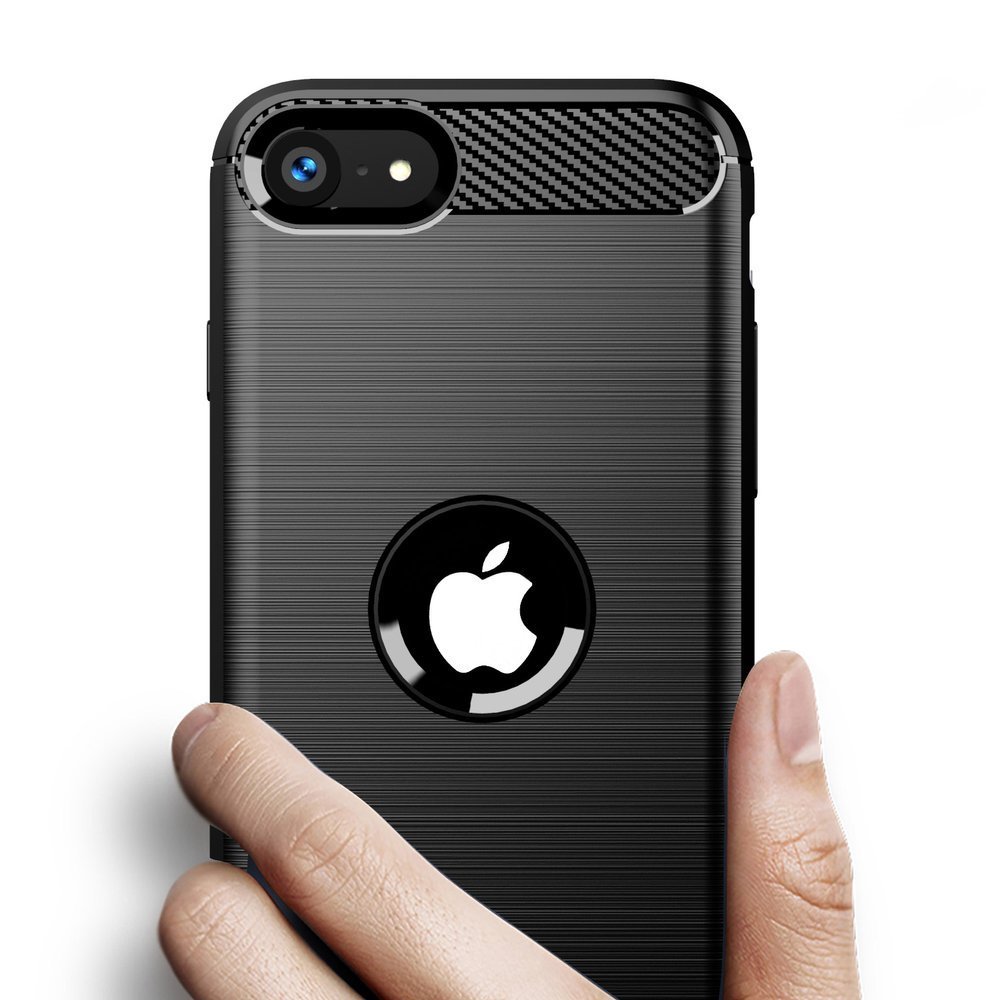 Carbon Shield TPU θήκη για Apple iPhone 7/iPhone 8/iPhone SE 2020/iPhone SE 2022 - Μπλε