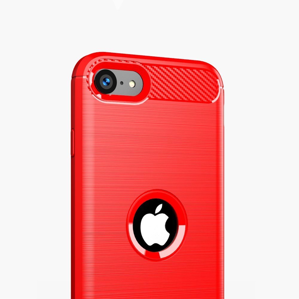 Carbon Shield TPU θήκη για Apple iPhone 7/iPhone 8/iPhone SE 2020/iPhone SE 2022 - Μπλε