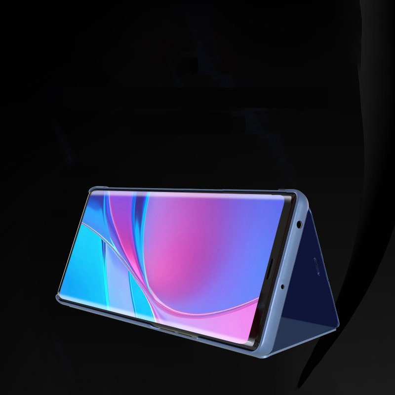 Clear View θήκη για Huawei Y5P - Χρυσό