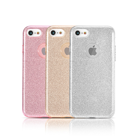 Λαμπερή θήκη για Apple iPhone 11 - Ασημένιο - Τύπος 2