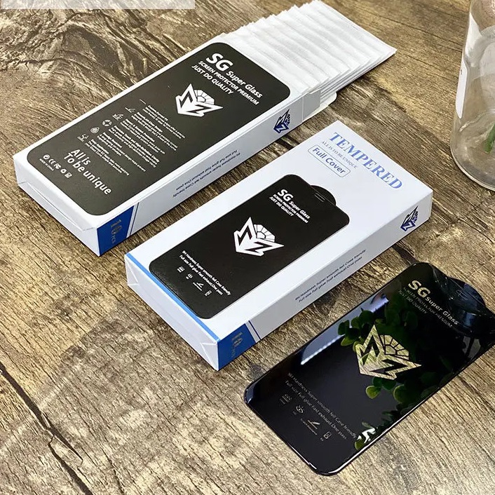 Προστατευτικό γυαλί SG Super για Apple iPhone 13 Pro Max/iPhone 14 Plus - Μαύρο