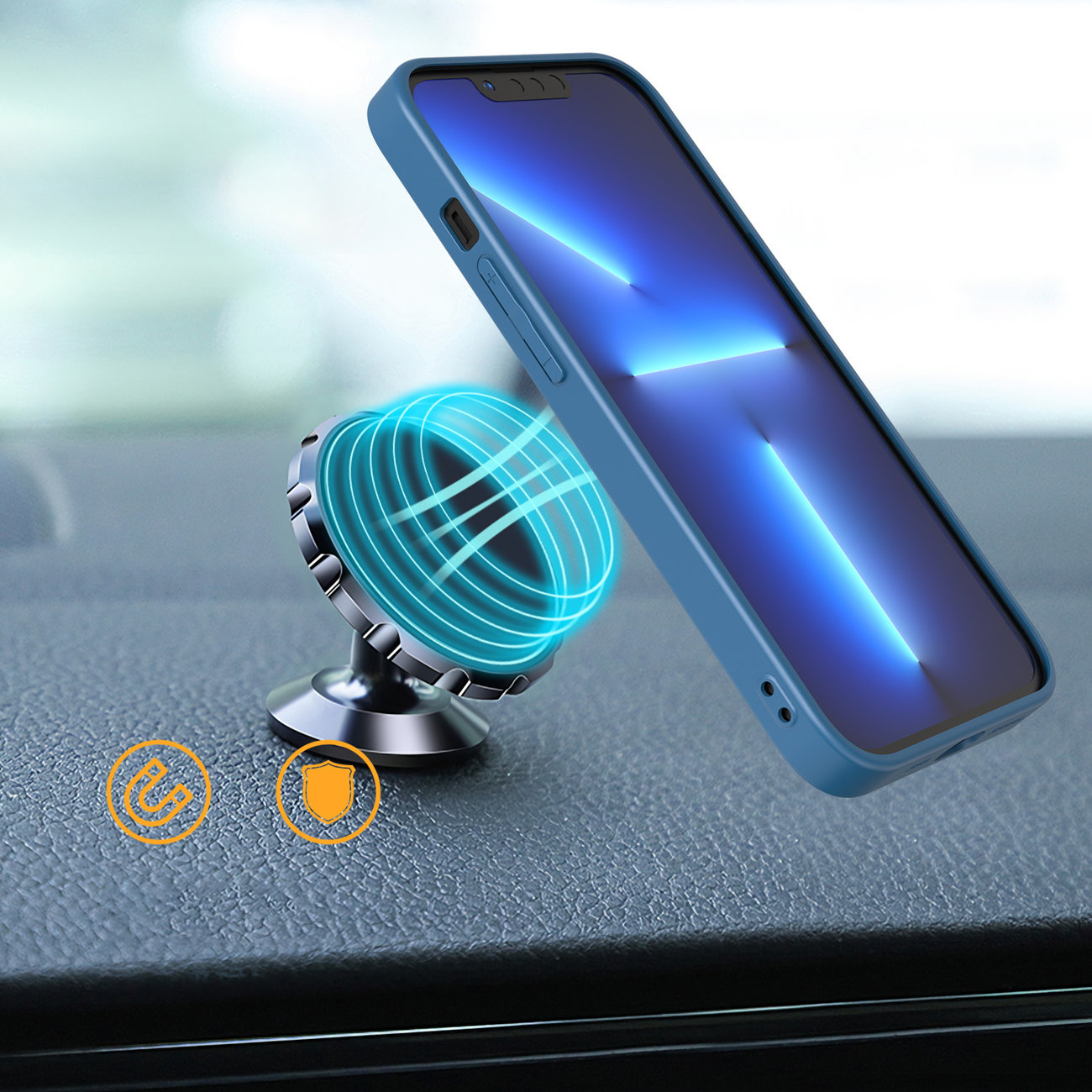 Luxury kickstand θήκη για Apple iPhone 12 Pro - Ροζ