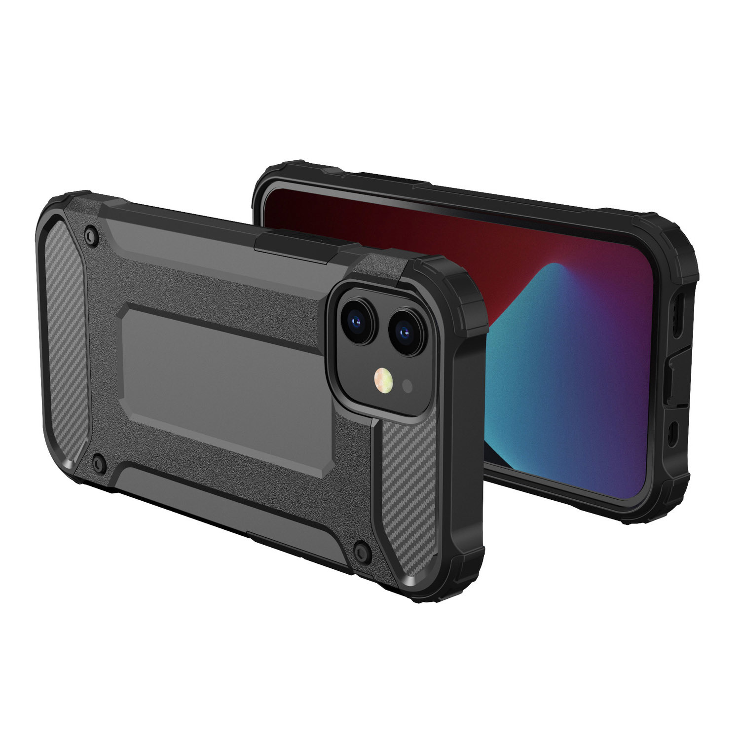 Θήκη Hybrid Armor για Xiaomi Redmi Note 10 Pro/Redmi Note 10 Pro Max - Μαύρο