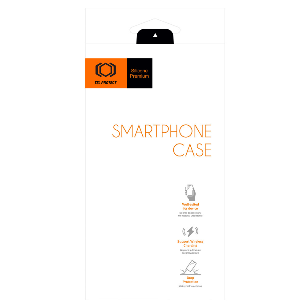 Tel protect πρεμιούμ σιλικόνης θήκη για Apple iPhone 15 Plus - Μαύρο