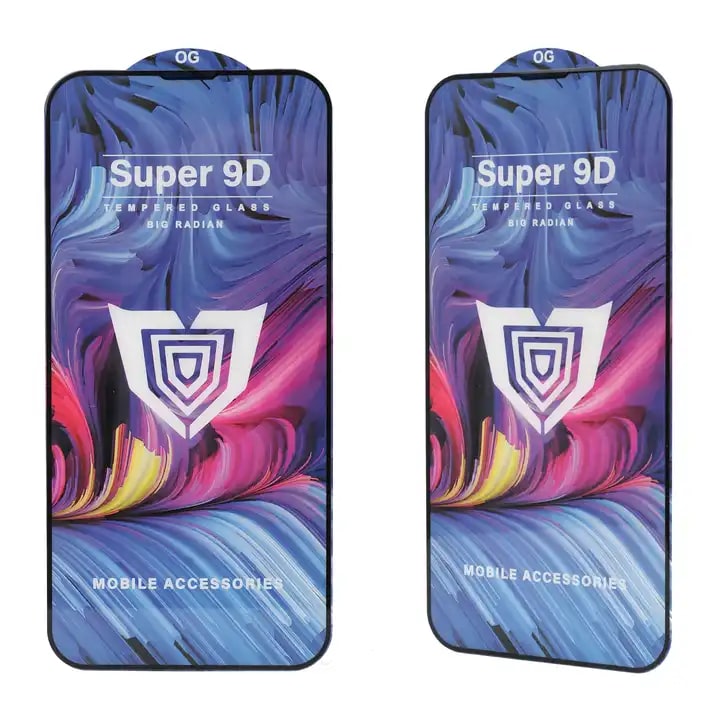 Προστατευτικό γυαλί 9D Super για Apple iPhone 14 Plus - Μαύρο