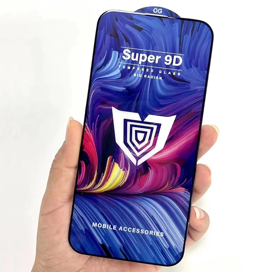 Προστατευτικό γυαλί 9D Super για Xiaomi Redmi 6 - Μαύρο