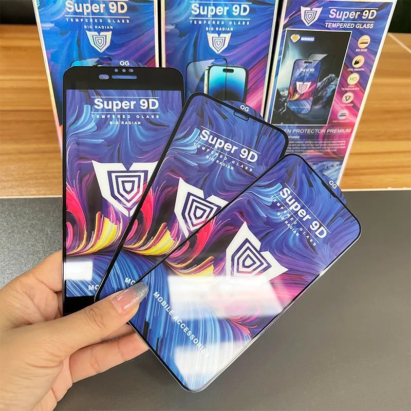 Προστατευτικό γυαλί 9D Super για Xiaomi Redmi 6 - Μαύρο