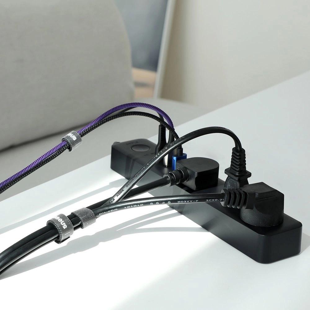 Baseus Rainbow Circle – οργανωτής καλωδίων με αυτοκόλλητο - 1μ - Μαύρο