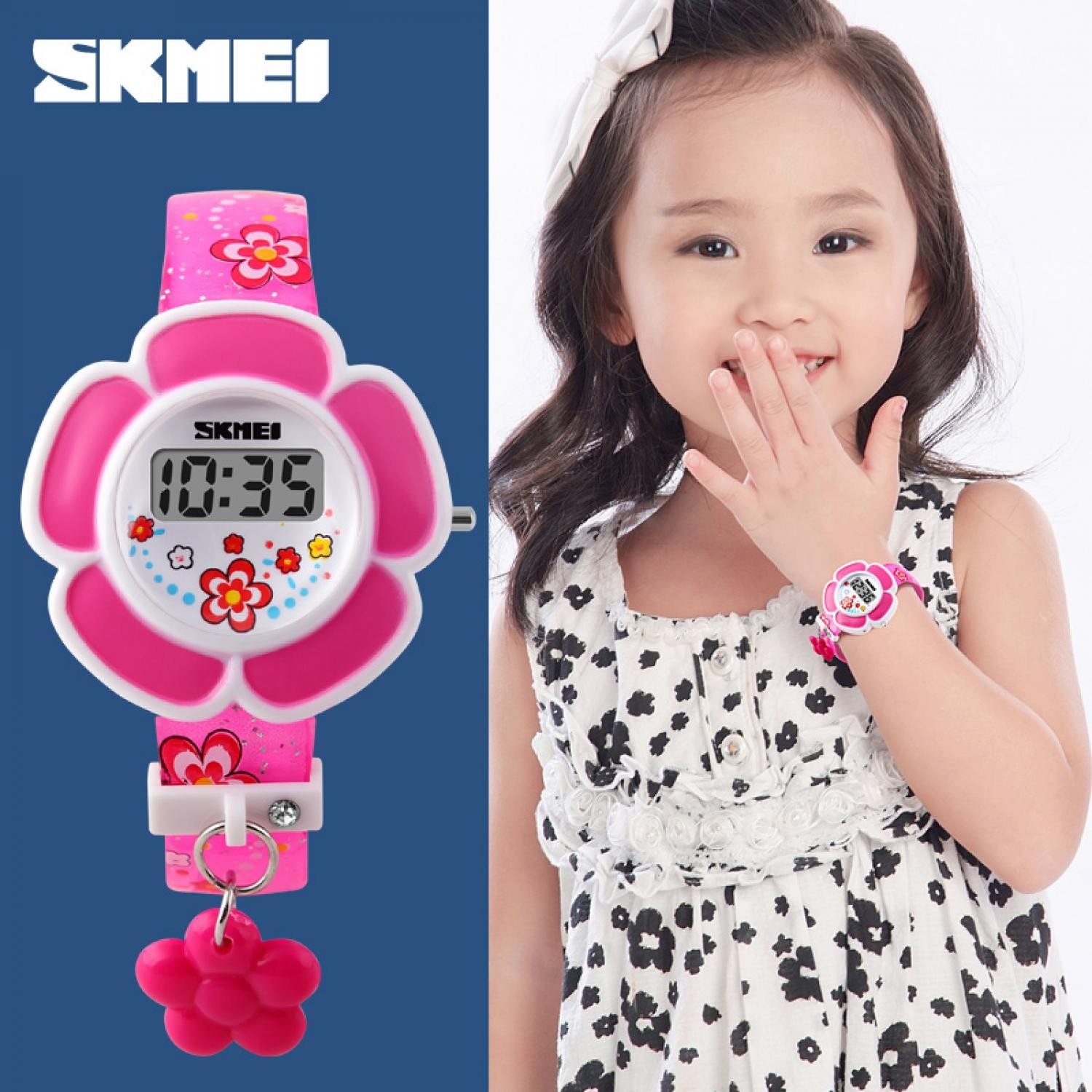 Ρολόι SKMEI FL-23787 για παιδιά - Ροζ