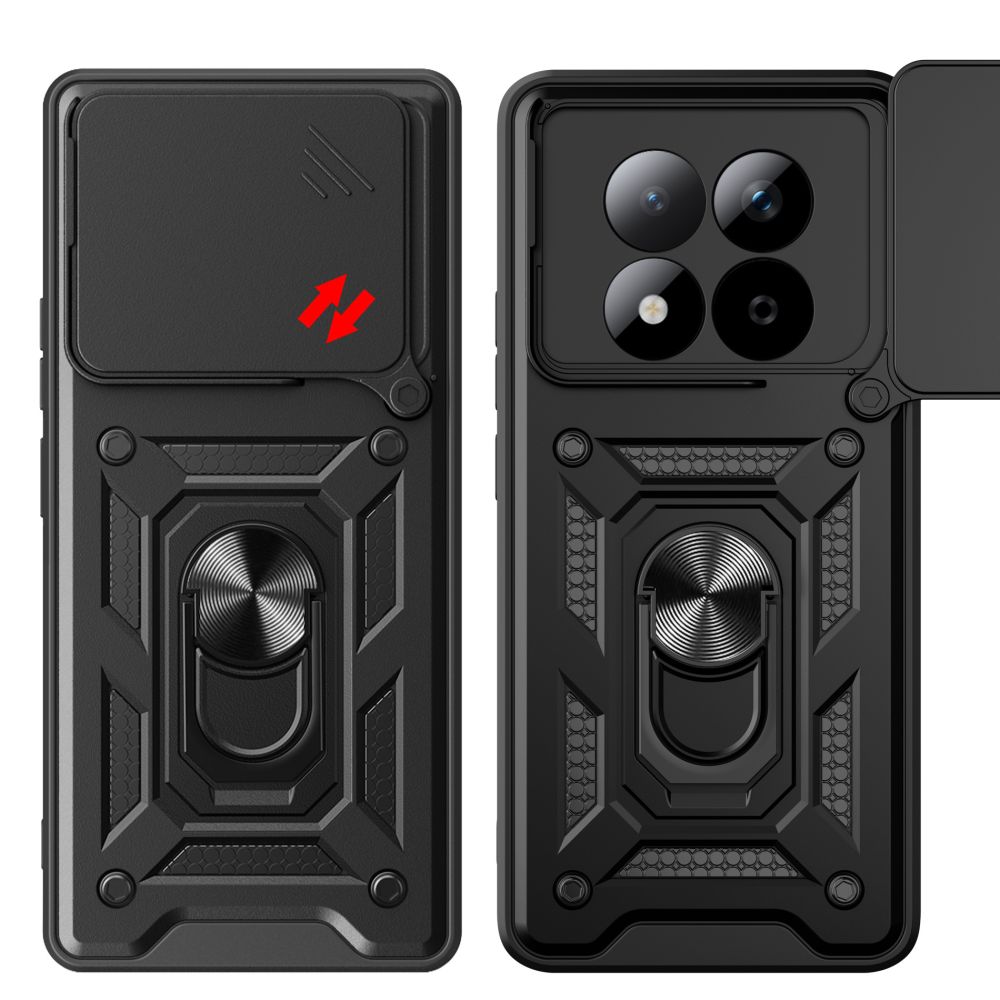 Tech-Protect CamShield Pro θήκη για Xiaomi Redmi Note 15 Pro 5G - Μαύρο