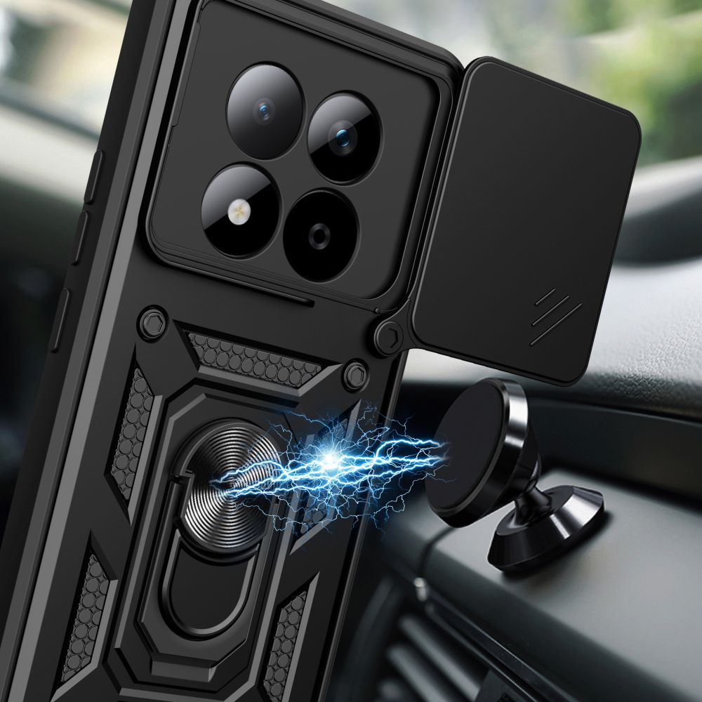 Tech-Protect CamShield Pro θήκη για Xiaomi Redmi Note 15 Pro 5G - Μαύρο