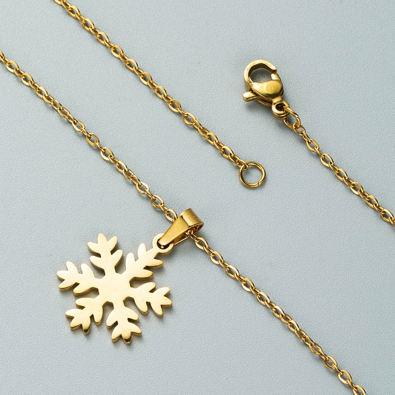 Σετ Snowflake - Χρυσό